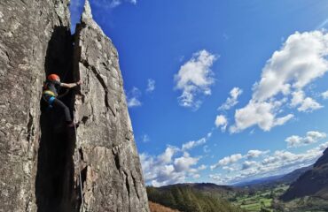 rock climbing experience in the Lake District