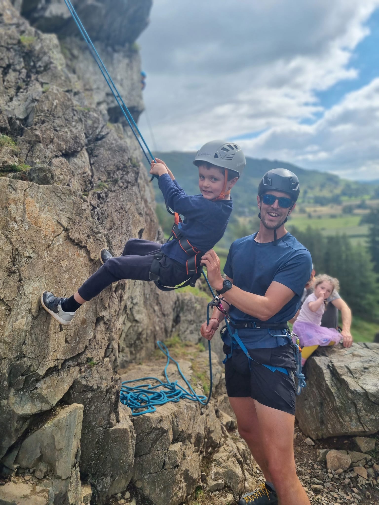 Lake District rock climbing