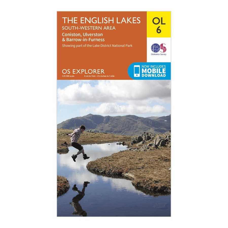 Scafell pike walking map