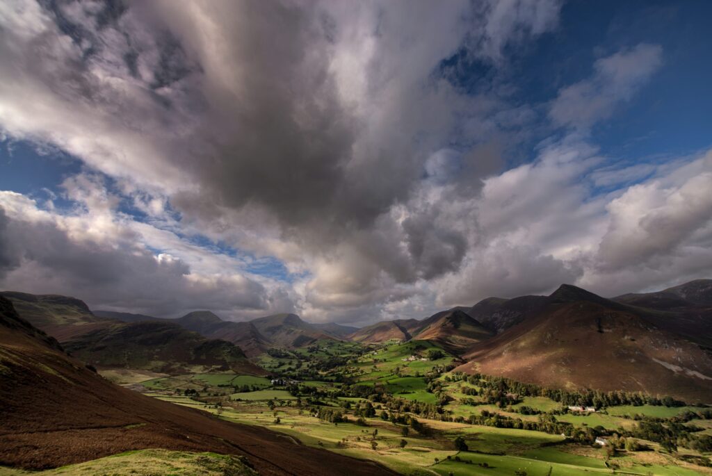 Climbing Catbells