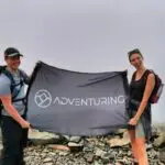 Clients with mountain guide jack in the lake district