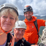Lake District Mountain guide - Jack climbing in the lake district with clients