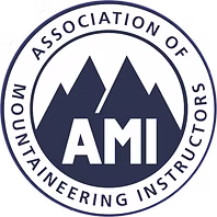 Association of Mountaineering Instructors logo on Adventuring website