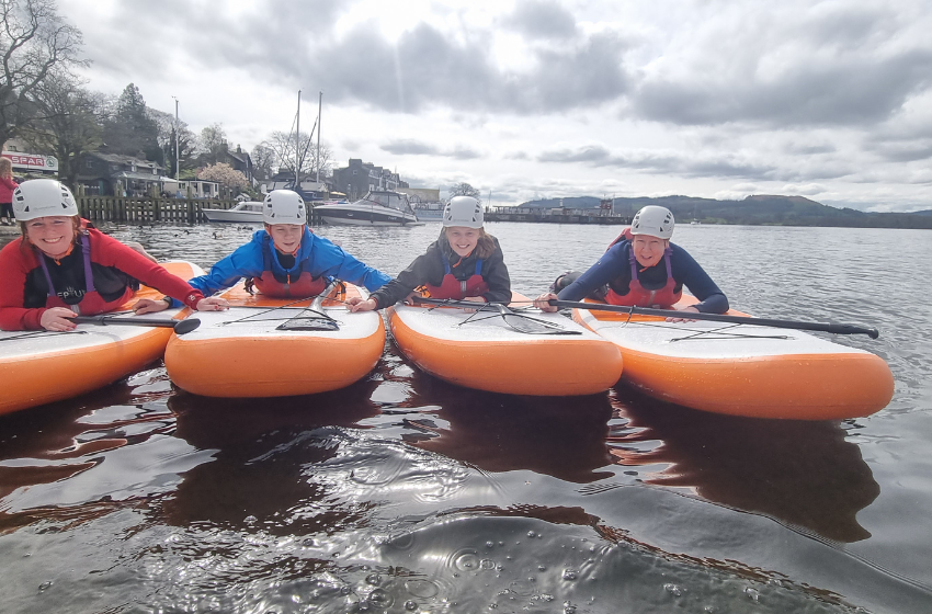Lake District Paddle boarding with Adventuring
